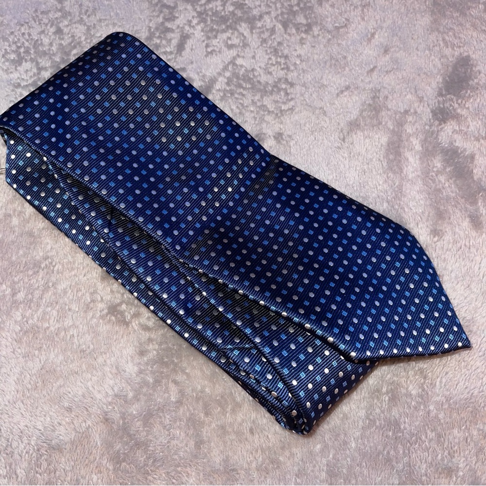 Protocol navy blue tie